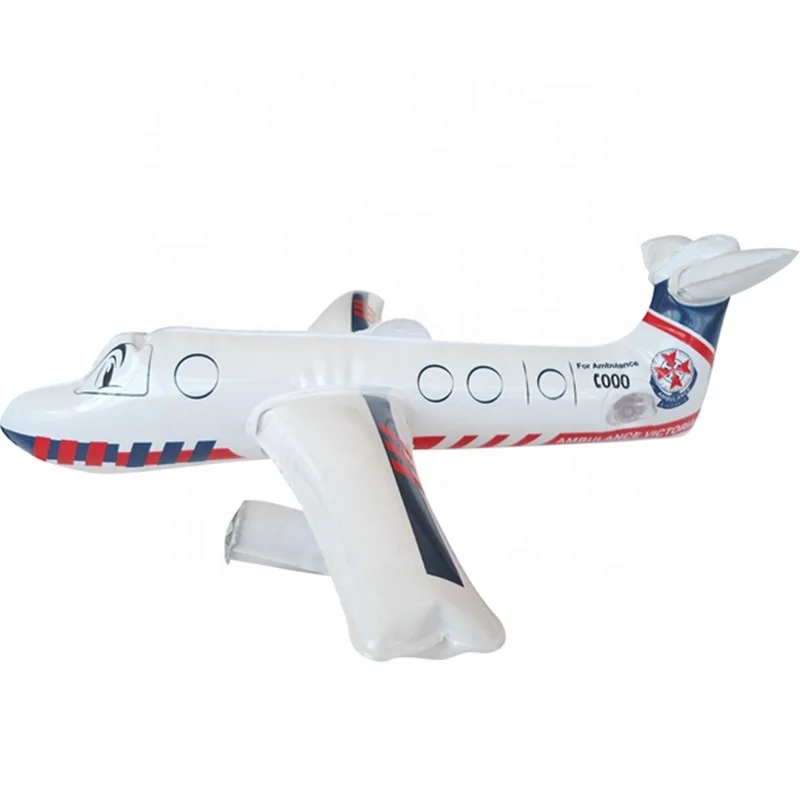 Custom Logo Printed Outdoor New Design Pvc Inflatable Air Toy Plane