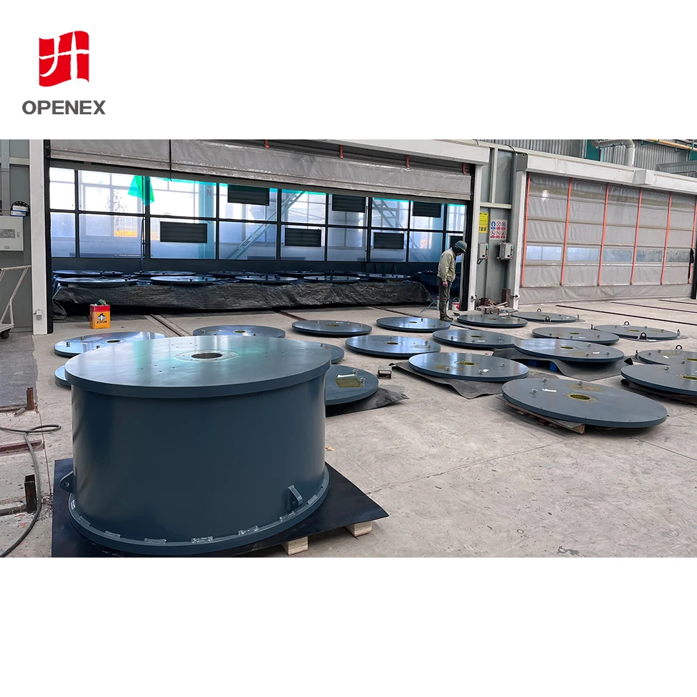 Механическая вакуумная камера для хранения энергии прецизионная обработка с ЧПУ токарный металл изготовление на заказ стальной сварной круглый корпус