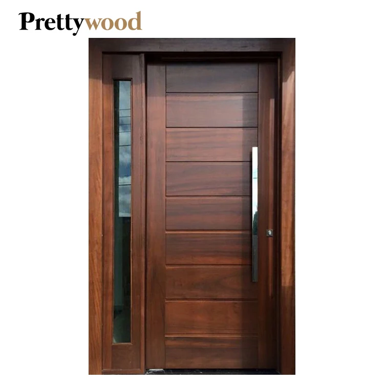 Современная внешняя входная дверь