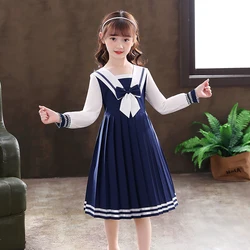 New Red JK Uniform Autumn Summer Japanese School Uniforms High School For Girls Sailor Pleated Skirt JK Sets Cosplay Clothing