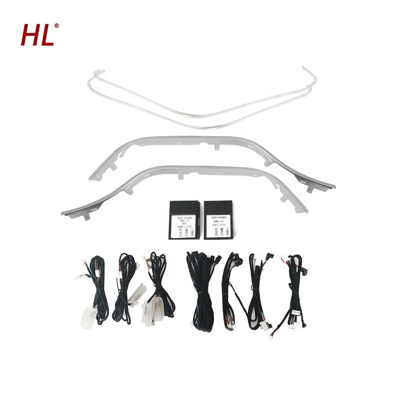 High Quality Custom Car Inside Decorative Front And Rear Air Vent Led light Speaker cover For Mercedes Benz C class Coupe