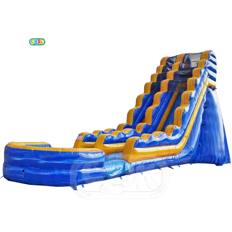 hot sale commercial popular party rental inflatable 5 meter water slide for sale