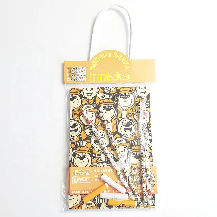 Wholesale School Supplies affirmations journal notebook and pen gift stationery set