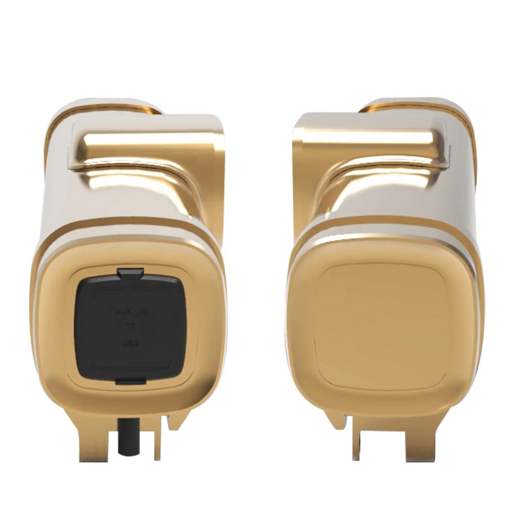High quality loudspeaker sound Motorcycle scooter ATV UTV MP3 audio system speaker FM BT Voice Assistant  Charging Waterproof