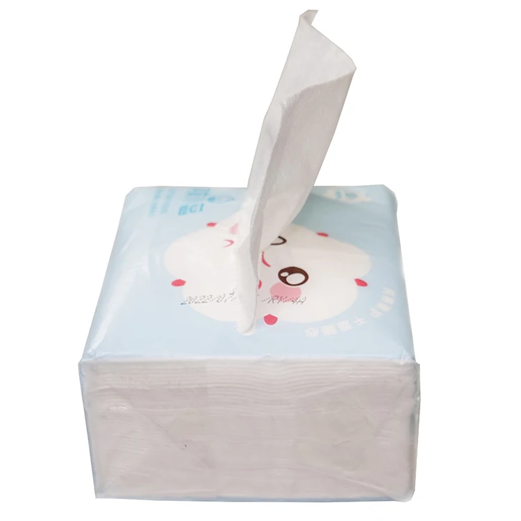 High Quality 100% Cotton Bleached White Facial Towels Soft Disposable