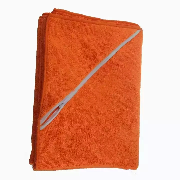 Microfiber Quick Dry Absorb Sweat Zippered Pocket Sports Towel Sports Gym Towel