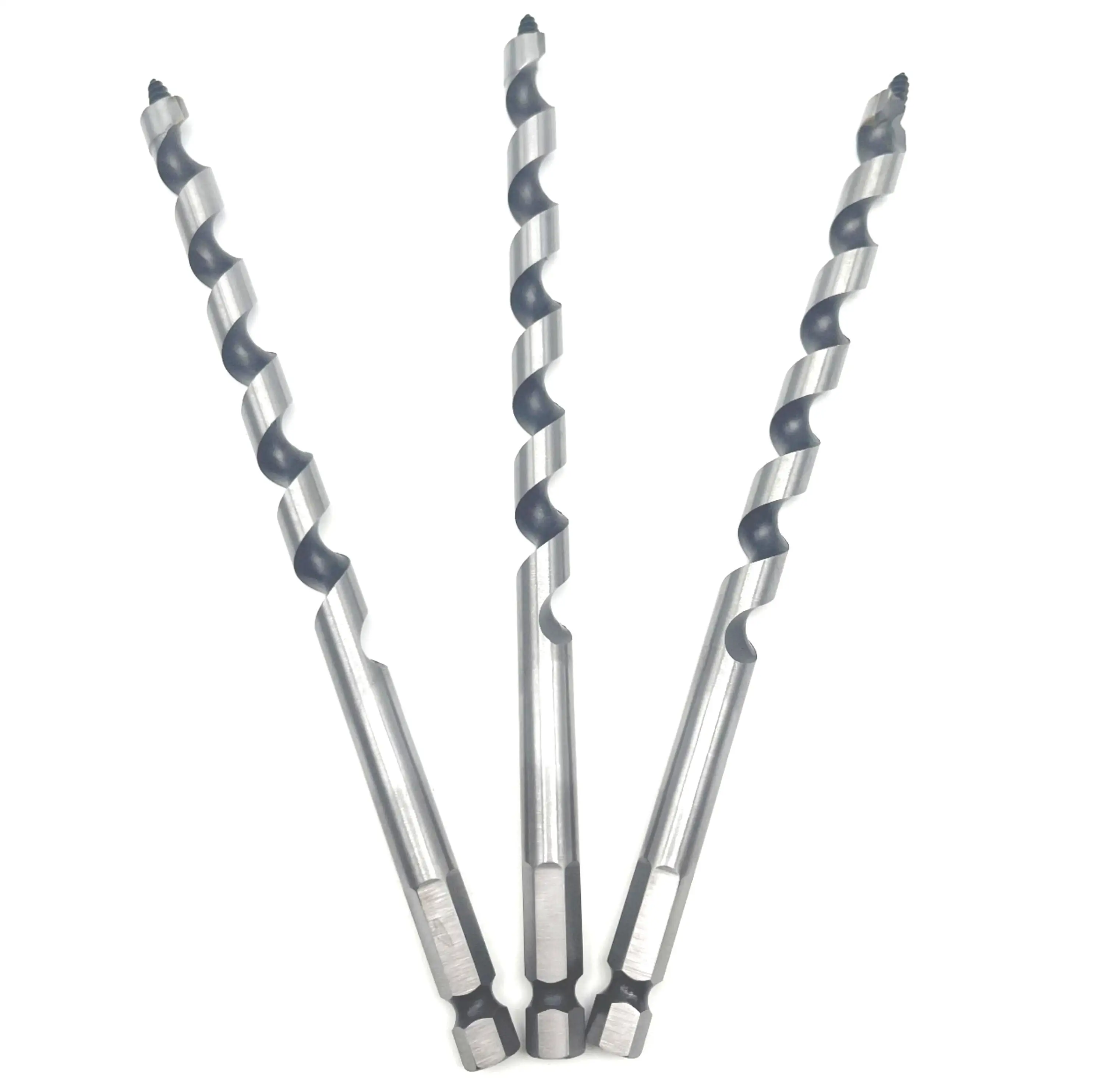 milling tools tips manufacturer Carbon Steel Long Impact Hex Shank Screw Point Auger
