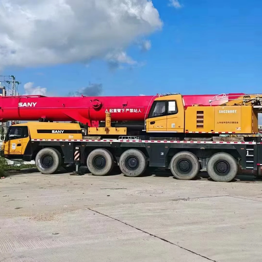 Product Used 160 Ton Year 2018 Chinese Brand Sany Crane With Low Prices for Hot Sell 2019