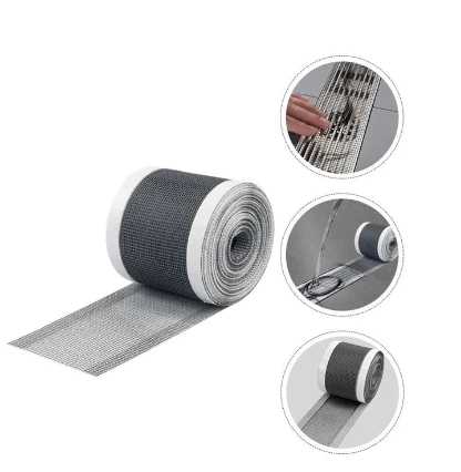 Self-adhesive Outfall Stopper Mesh Stickers Disposable Drain Hair Catchers for Floor Drain Hair Blocking Filter Stickers