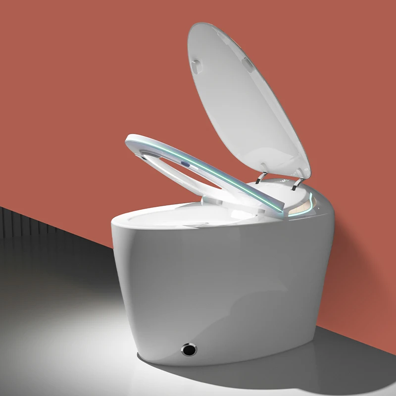 Intelligent toilet 110v US plug siphon flush automatically open seat heating high quality silent slow descent self-cleaning