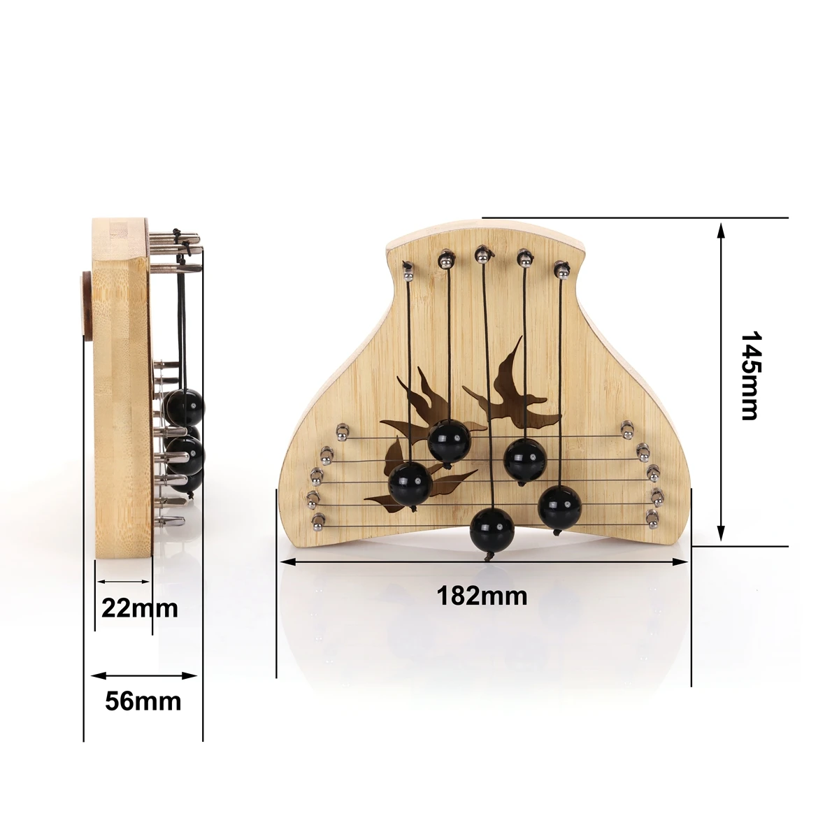 vintage door harp  door bell chimes lyre harp musical instruments sound bath tools spiritual therapy acoustic wave rehab