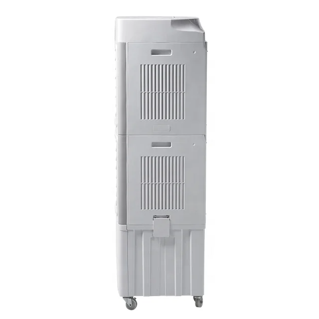 Home office use big size 45L water tank commercial evaporative air cooler fan with remote control