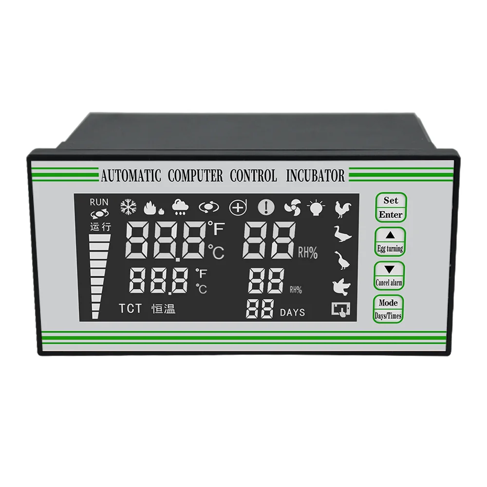 Automatic Egg Incubator Controller Thermostat Temperature Humidity Incubator Sensor Incubator Control System