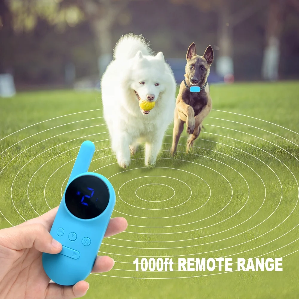 Rechargeable Dog Control Waterproof Remote Dog Control Training Slave Shock Collar