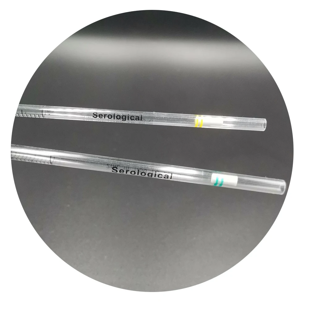 china factory individually wrapped serological pipettes serum  sterile 1000ul 1ml 2ml 50ml