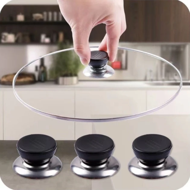 Heat Resistant Lifting Handle Cookware Replacement Parts Set Glass Kitchen Accessories Pot Lid Handle