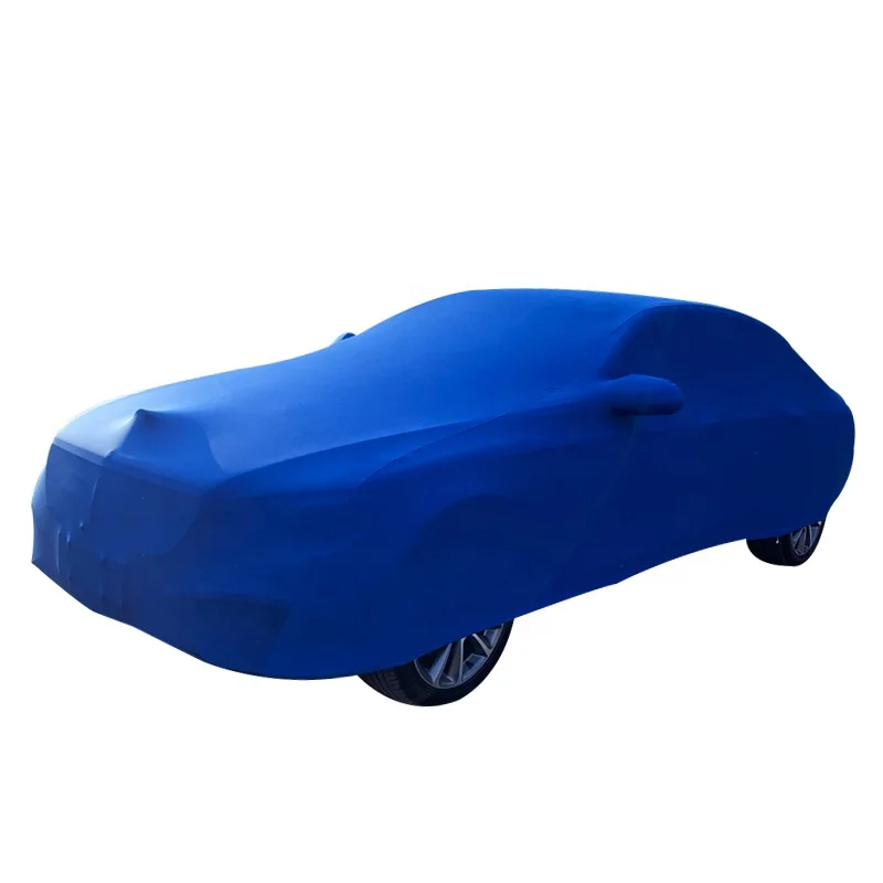 Универсальный бархатный флисовый эластичный чехол для автомобиля с логотипом на заказ