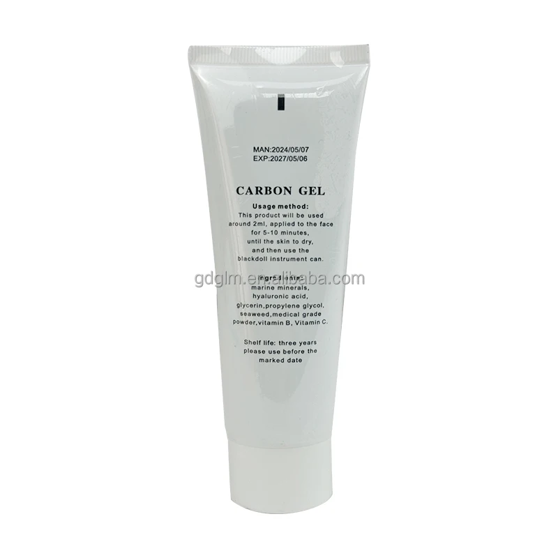 Safe & Effective Carbon Peel Cream Gel for Facial Skin Rejuvenation Black Doll Deep Cleaning
