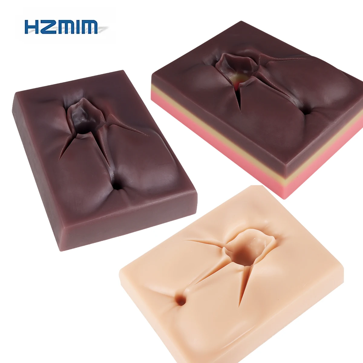 New Episiotomy Suturing Pad Medical Science Training Simulator for Pre Incision Suture Practice Vulva Suturing