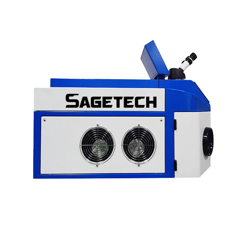 SageTech Высокоточный 200 Вт ручной лазерный сварочный аппарат для ремонта ювелирных изделий из золота и серебра