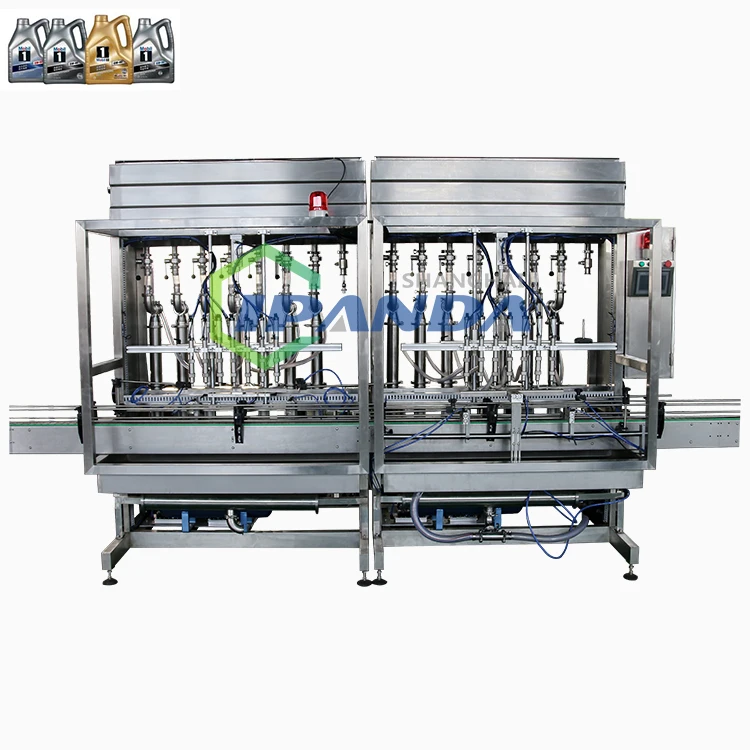 Factory Price Full Piston Filling Machine Lubricant Gear Motor Engine CBD Oil Automatic Filling Machine