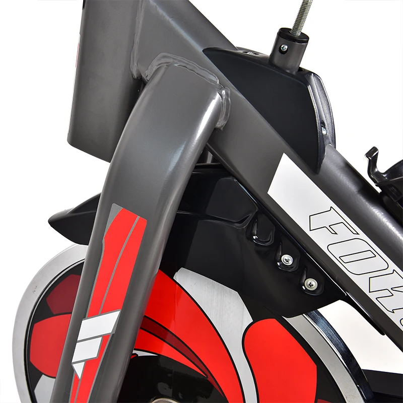 New Updated Commercial Spin Bike Magnetic Max Loading to 100kgs Power Coating Professional Spinning Bike