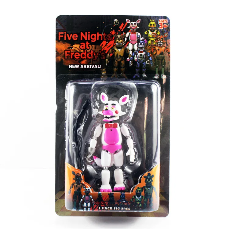  Hot Sale Toy Bear Five Nights At Freddy 2 Generation 6 Models Can Be Assembled Luminous Action Figure Doll