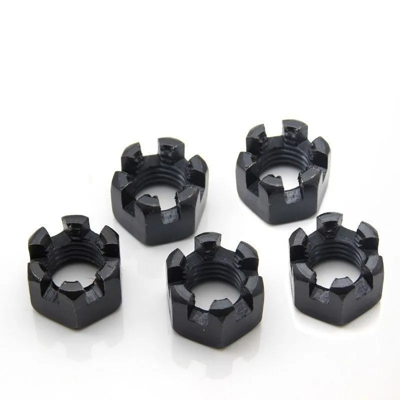 High Strength Carbon Steel Black Hex Nut Din934 GB6170 Grade 4.8 Grade 8.8