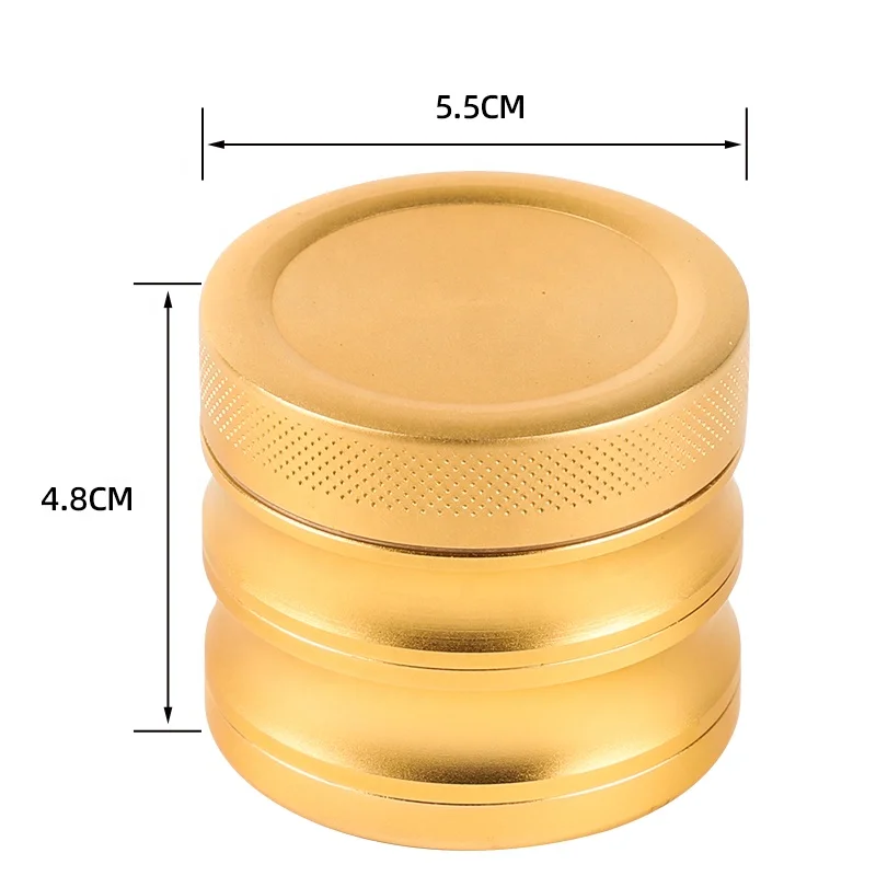 UKETA Wholesale High Sharpstone  Quality  Hot Selling Accessories Custom Logo Grinder Manual Aluminum Grinders