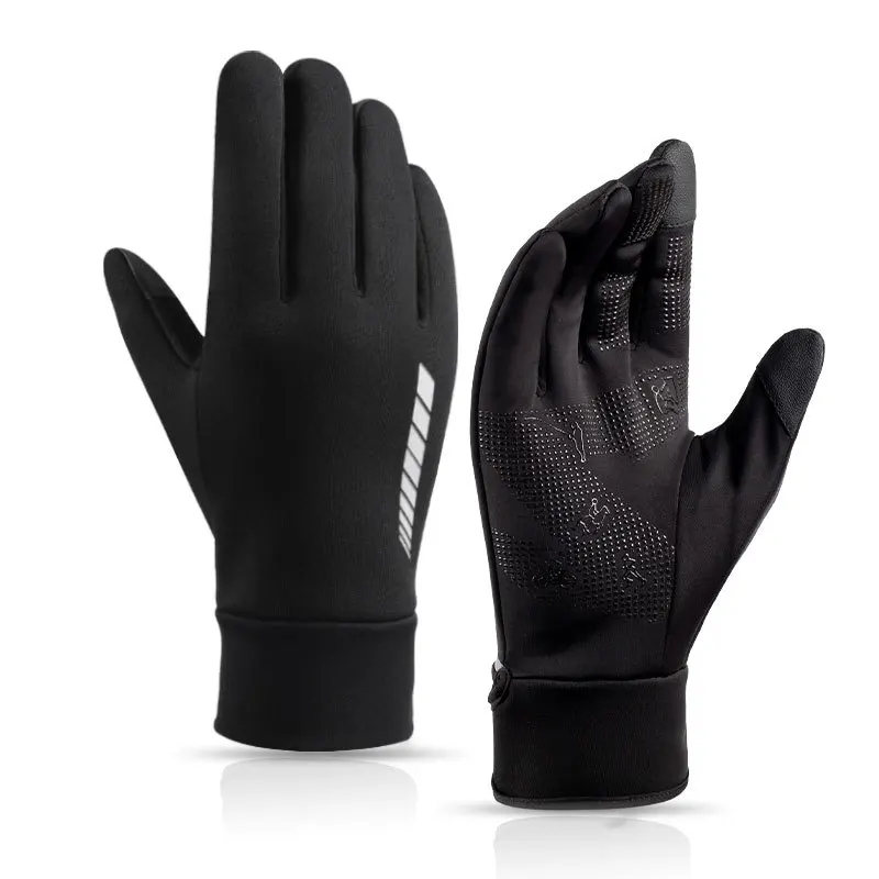 Winter warm gloves men winter outdoor sports riding ski gloves fall and winter windproof waterproof touch screen