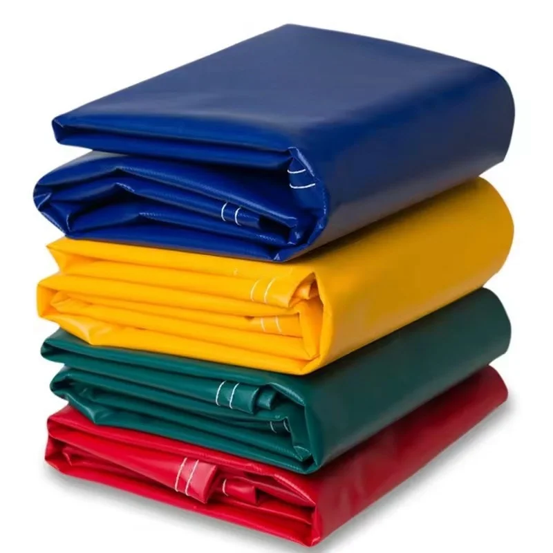 Waterproof 1000D PVC Tarpaulin 680gsm Glossy 4 Meter Width Truck Cover Fabrics Roll Or Sheet