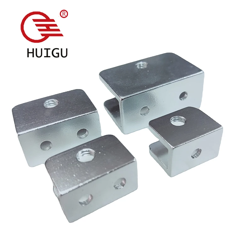 Extra Big/Big/Middle/Small type U shape aluminum alloy glass clamp holder