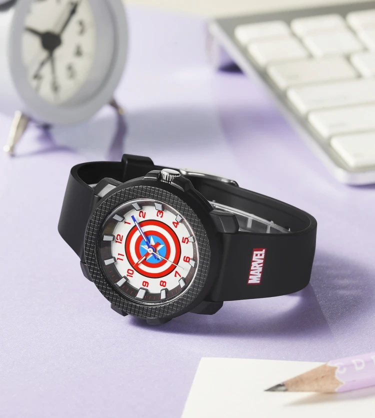 Top Brand Cheap Wholesale Water Resistant Wrist Watch Kids Student Analog ABS Pointer Quartz Watch For Boy