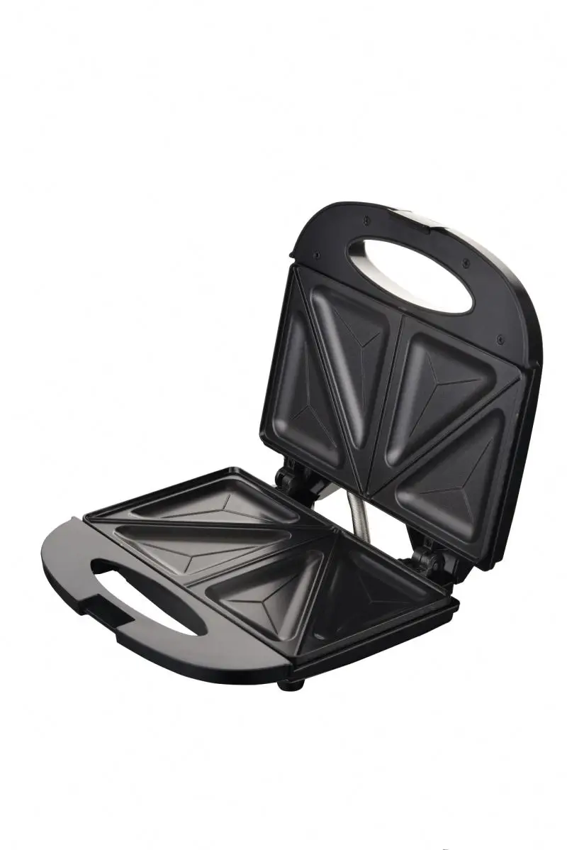 Cool touch housing changeable plate non stick sandwich waffle maker breakfast maker