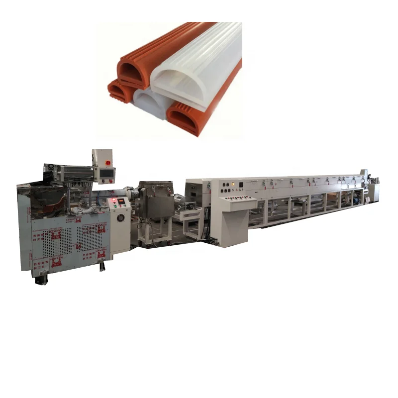 Silicone seal strip Silicone rubber gasket extruder machine