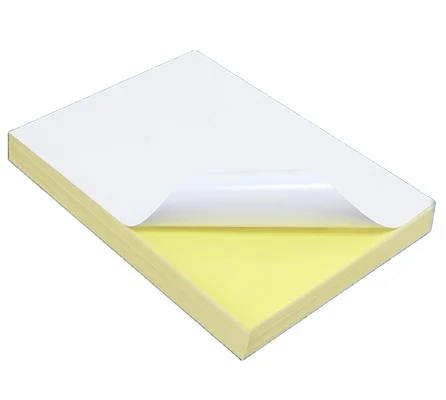 super cheap best quality custom colored self adhesive sticker paper