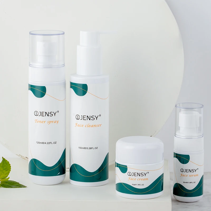 Wholesale pure oem custom organic private label skin care set for face