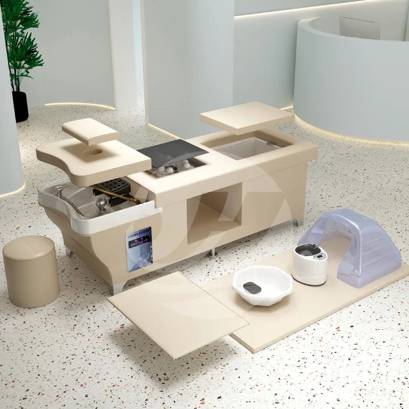Customizable stylish electric shampoo bed hair washing beaut salon foot bath spa pedicure chair manufacturer