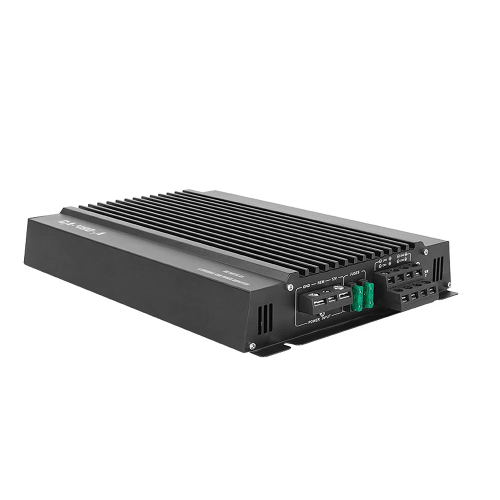 Mini Size Power 80 Watts 4 Channel Car Audio Amplifier Class AB Full Range Amplifier