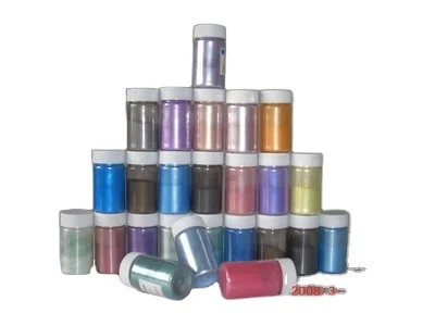 Pearl pigment pearlescent pigment pearl luster pigment mica color powder penguin white satin 6000