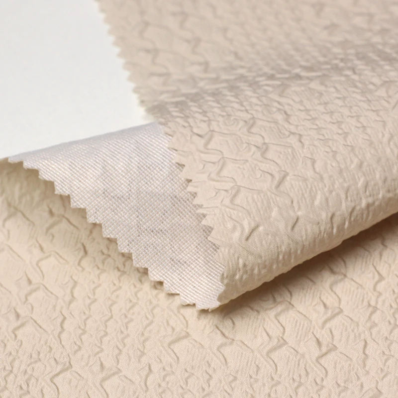 Hot selling SD pongee plain fabrics for clothing woven casual jacket fabric