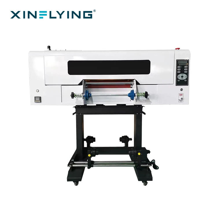Xin Flying A3 UV DTF Printer Sticker Roll to Roll 30CM  with Dual XP600 Printheads Cheapest UV DTF Impresora