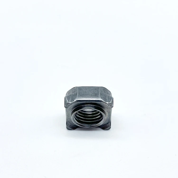M4 M5 M6 M8 M10 M12 M14 M16 Carbon Steel Stainless Steel Din 928 Plain Square Weld Nut with Factory Price