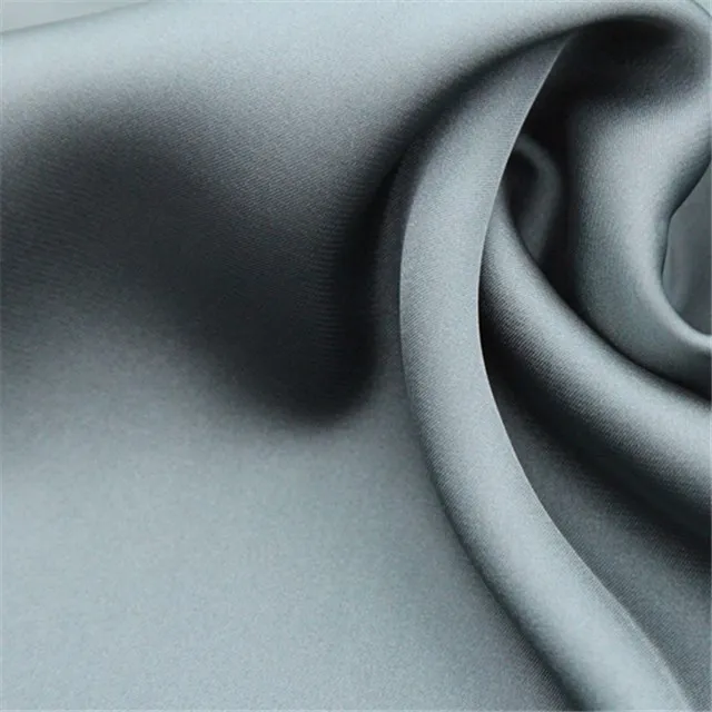 Factory Direct Sales 100% polyester silk chiffon satin fabric for
