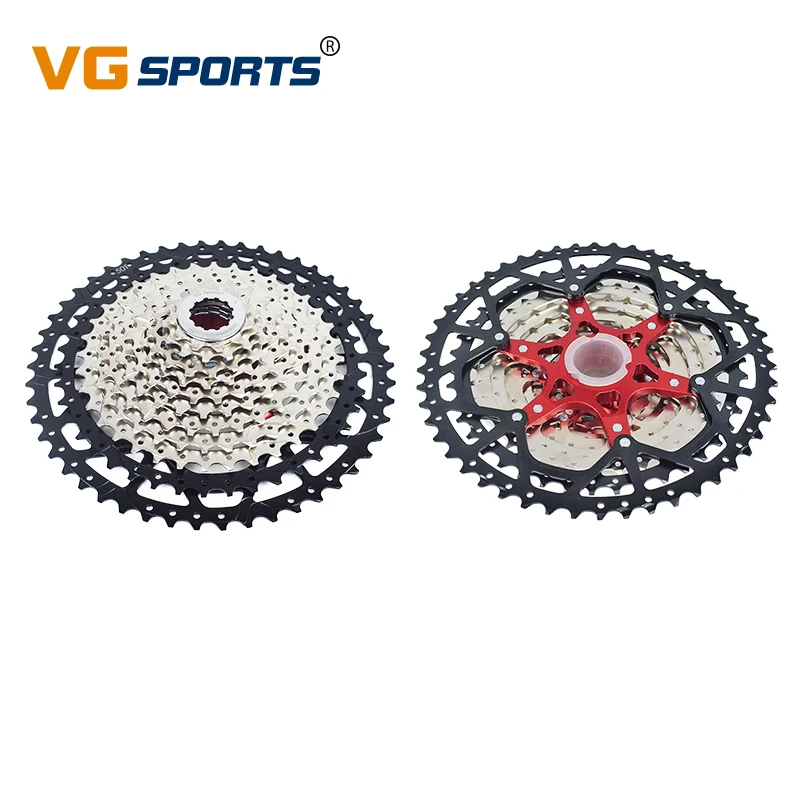 
VG SPORTS 11 Speed 11-50T Mountain Bike Cassette Separate Freewheel Aluminum Bracket Sprocket Bicycle FreeWheel 