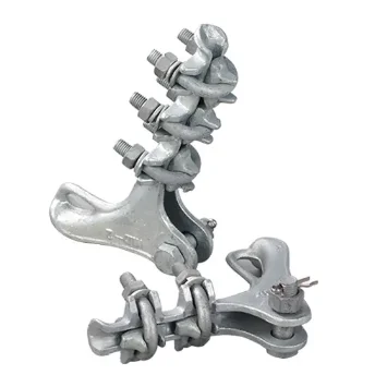 Factory outelt Allumiun alloy NLD Type Metal Fiber Optic ADSS Electrical Overhead Line Dead End Bolted Tension Strain Clamp