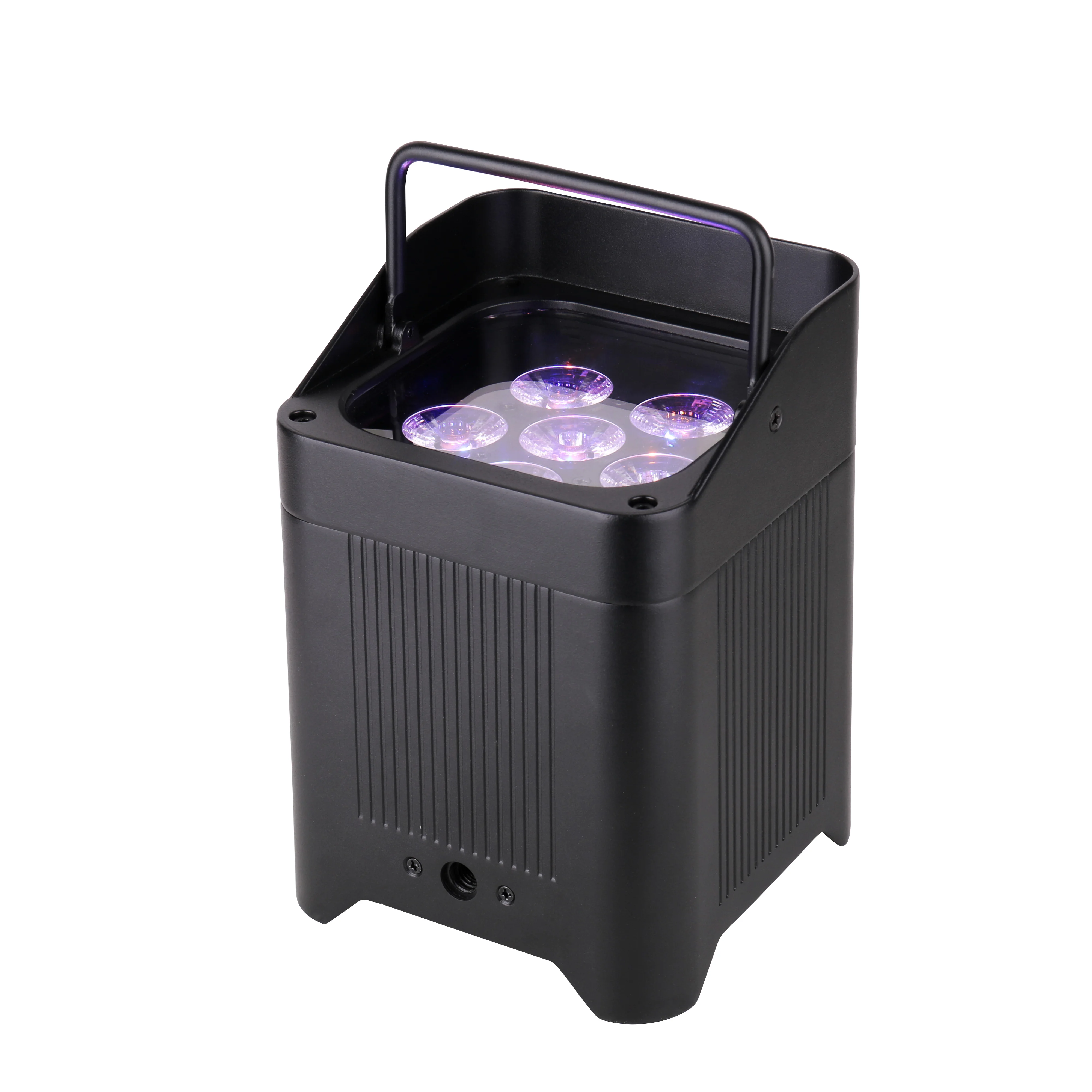 6pcs 18w Uplight Battery Wireless RGBWAUV 6*18w Wireless Battery Led Par Can Light Stage Light for Wedding DJ