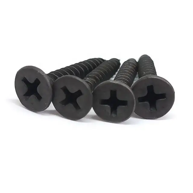 Metric drywall black gypsum board screw drywall screw to wood