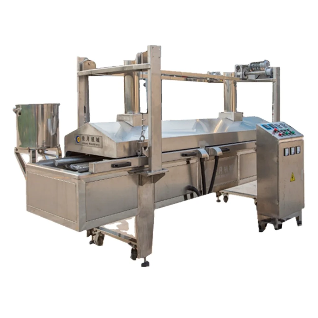 Automatic Continuous Deep Fryer / Frying Machine
