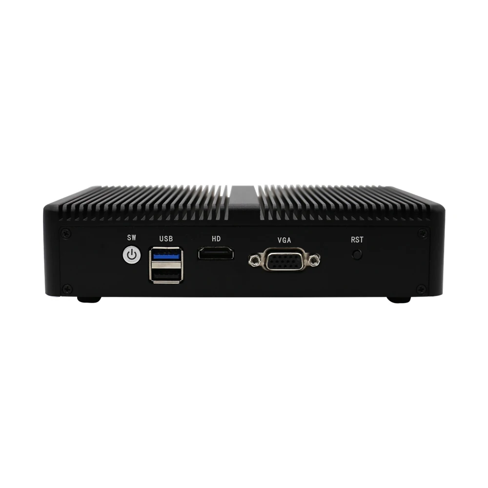 Eglobal 4Intel I211 Gigabit LANs Ce-leron J1900 безвентиляторный мини-экран 8 ГБ D3 настольный компьютер Win10 крошечный ПК Sim-карта